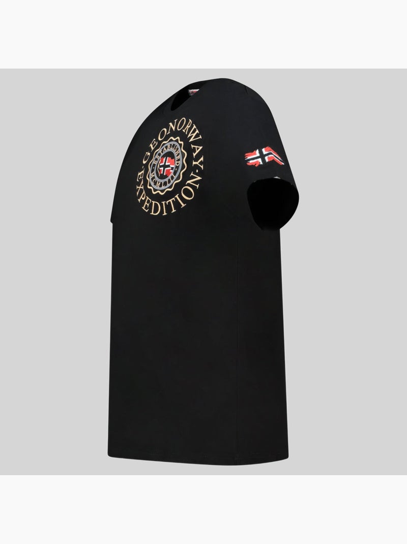 Camiseta jeganto – geographical norway Negro - Kiabi
