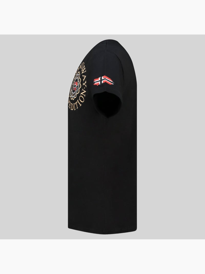 Camiseta jeganto – geographical norway Negro - Kiabi
