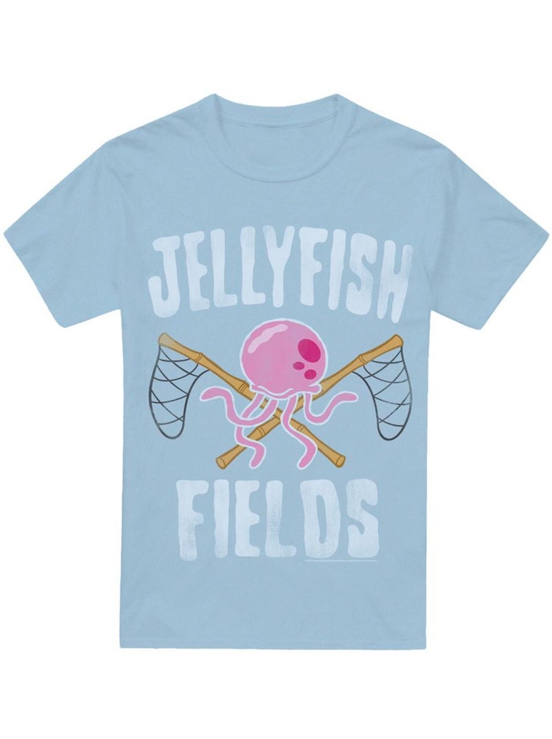 Camiseta jellyfish fields para hombre - spongebob squarepants Azul claro - Kiabi