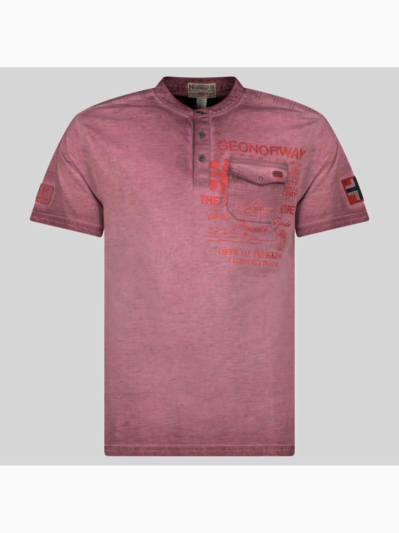 Camiseta jeony – geographical norway Burdeos - Kiabi