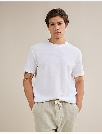 Camiseta jersey de rayas, MO Fashion