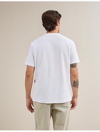 Camiseta jersey de rayas, MO Fashion