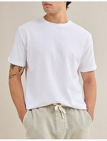 Camiseta jersey de rayas, MO Fashion