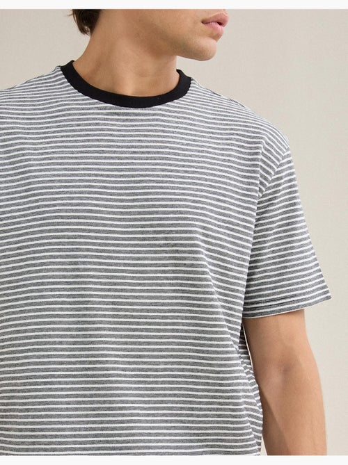 Camiseta jersey de rayas, MO Fashion - Kiabi