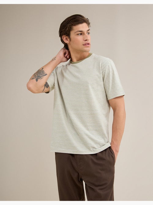 Camiseta jersey de rayas, MO Fashion - Kiabi