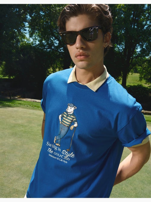 Camiseta jersey estampada, MO Fashion - Kiabi