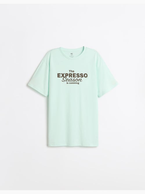 Camiseta jersey estampada, MO Fashion - Kiabi