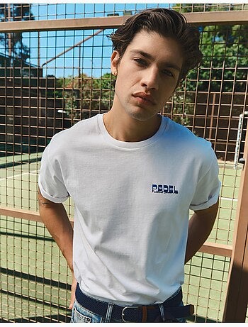 Camiseta jersey estampada, MO Fashion