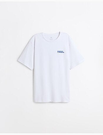 Camiseta jersey estampada, MO Fashion