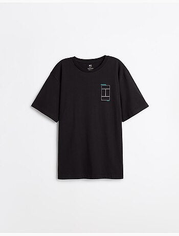 Camiseta jersey estampada, MO Fashion