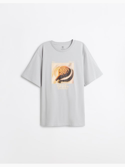 Camiseta jersey estampada, MO Fashion - Kiabi