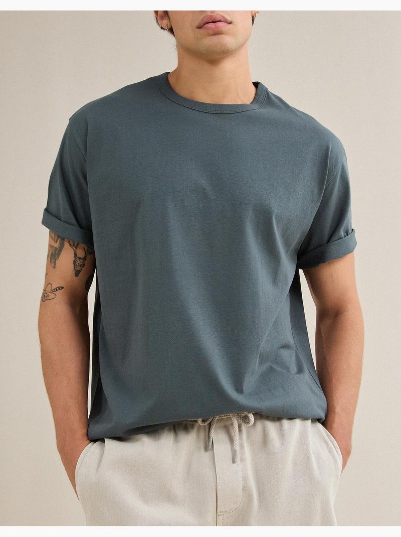 Camiseta jersey, MO Fashion Azul - Kiabi