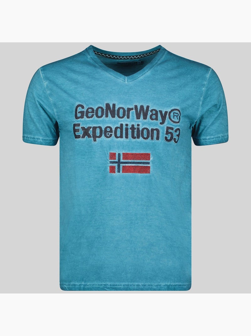Camiseta jimdo – geographical norway Azul - Kiabi