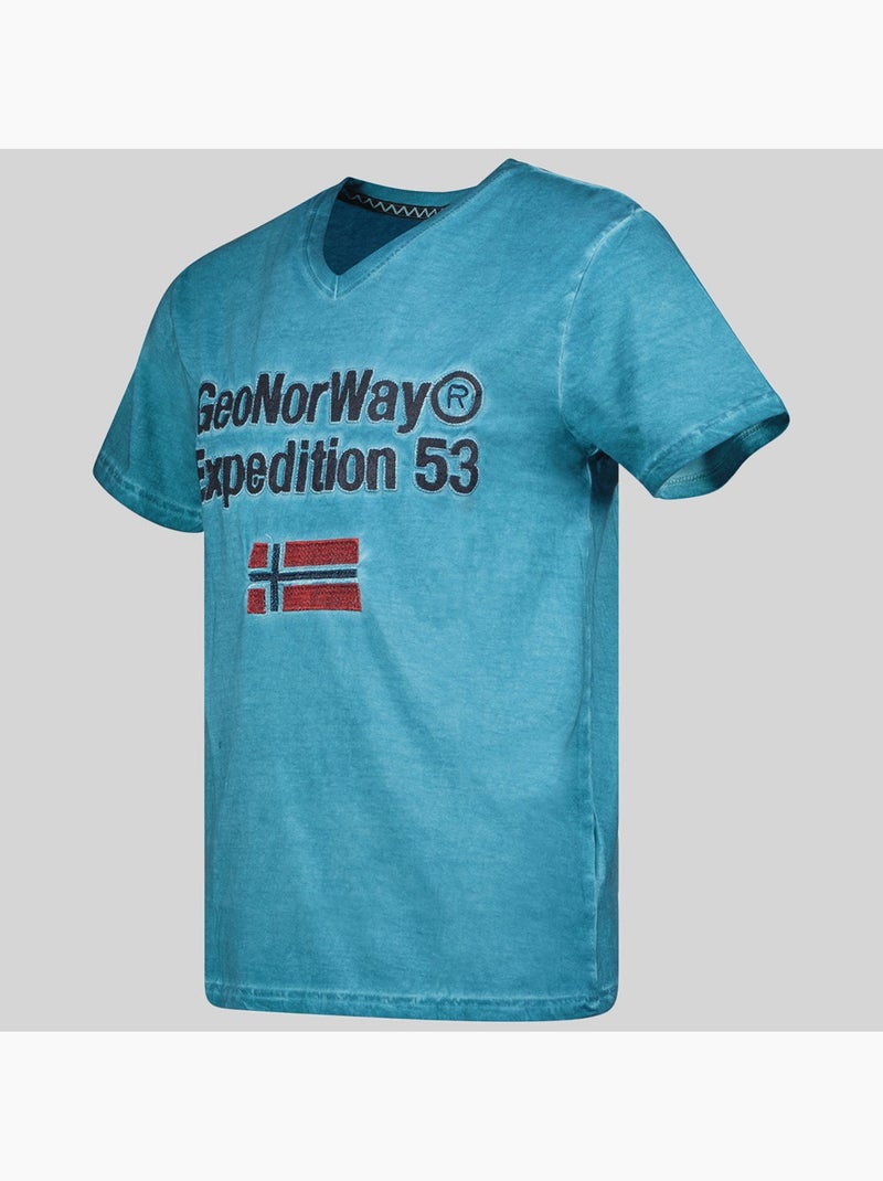 Camiseta jimdo – geographical norway Azul - Kiabi