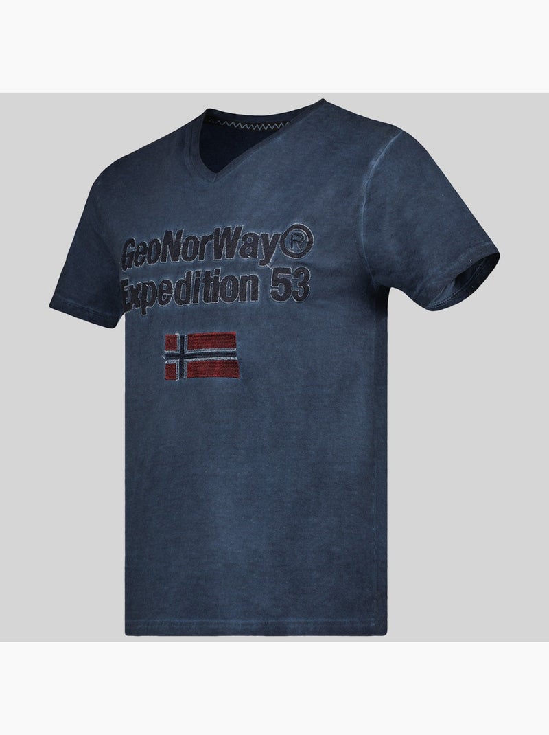 Camiseta jimdo – geographical norway Azul marino - Kiabi