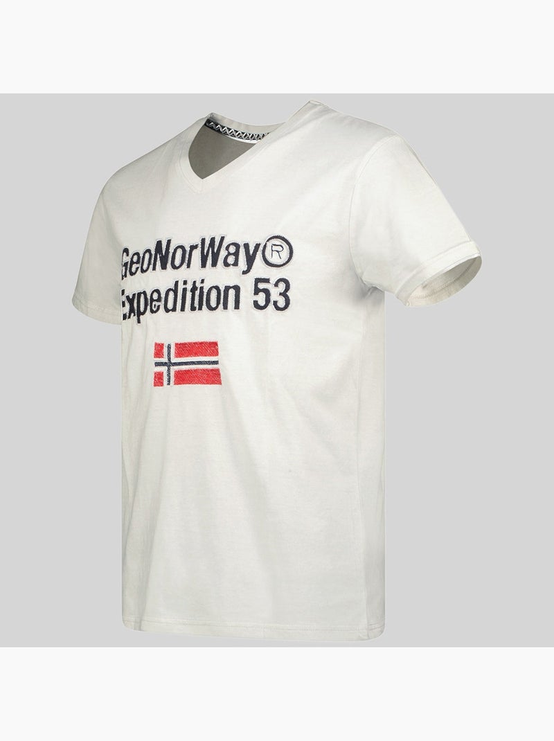 Camiseta jimdo – geographical norway Caqui - Kiabi