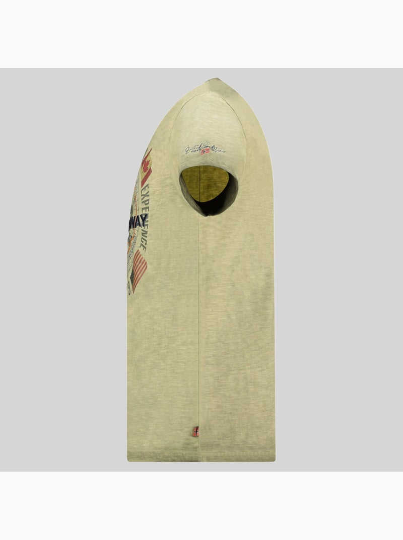 Camiseta jirkel – geographical norway Caqui - Kiabi