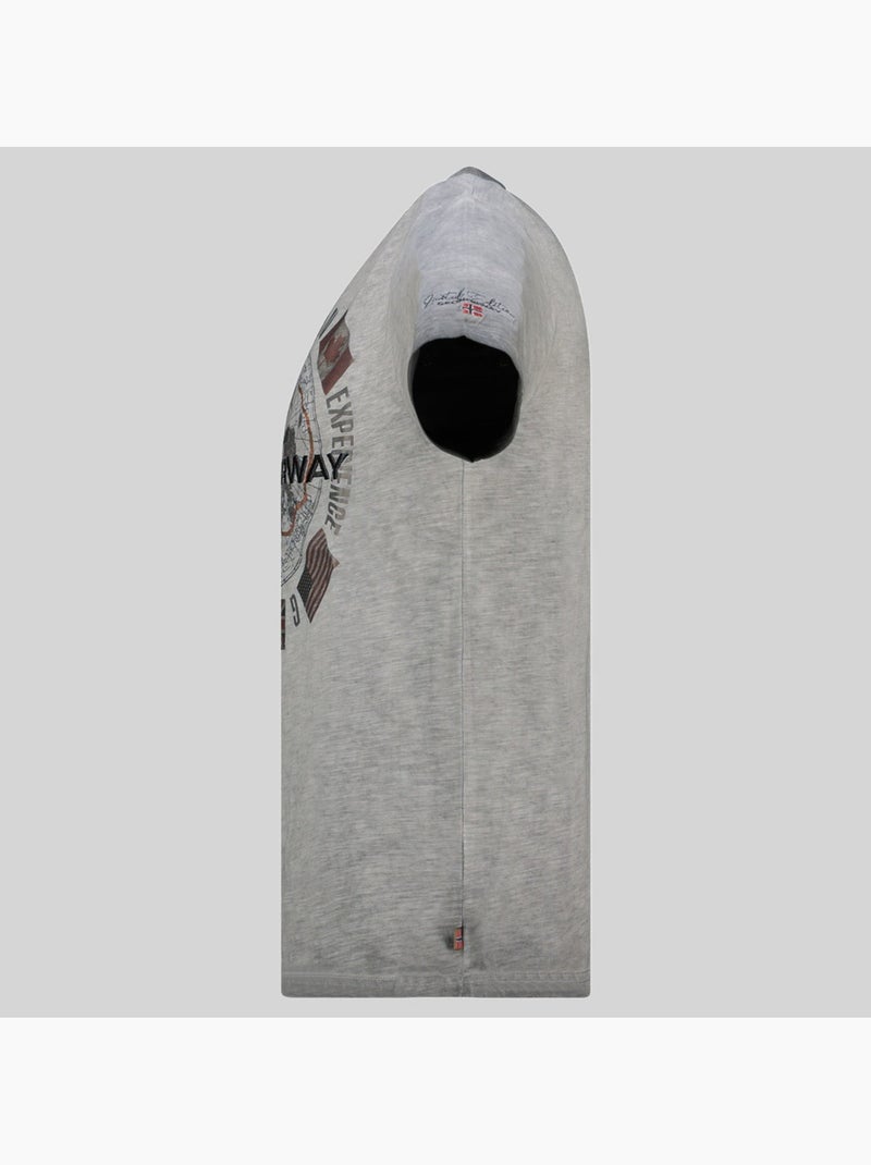 Camiseta jirkel – geographical norway Gris oscuro - Kiabi