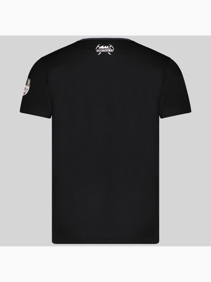 Camiseta jisland – geographical norway Negro - Kiabi