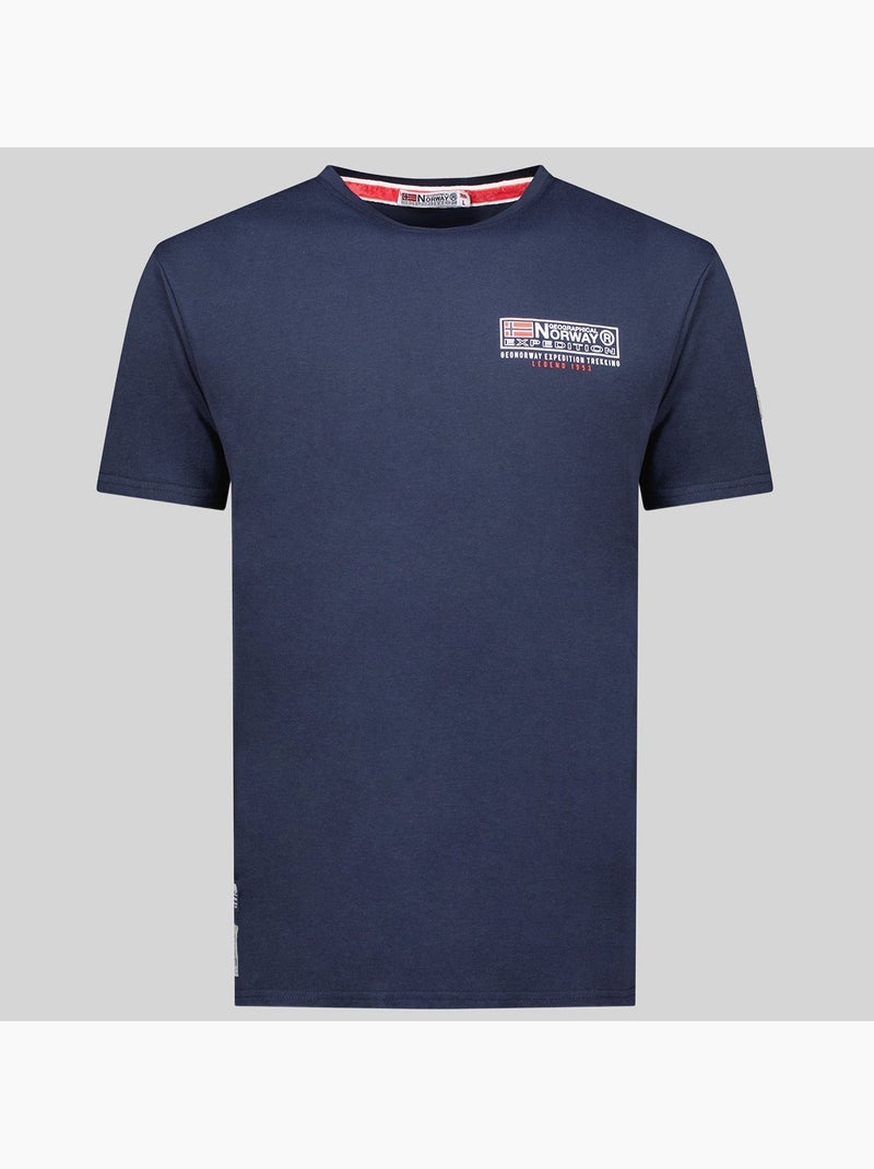 Camiseta joffroy – geographical norway Azul marino - Kiabi