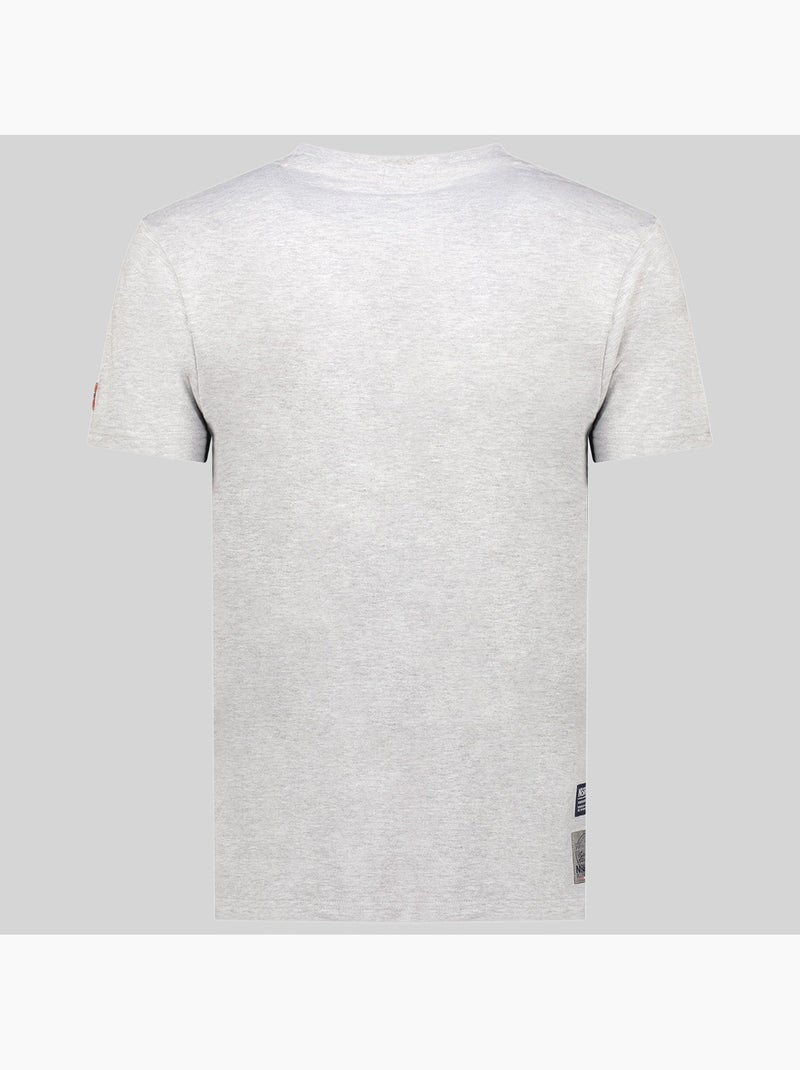 Camiseta joffroy – geographical norway Gris claro - Kiabi