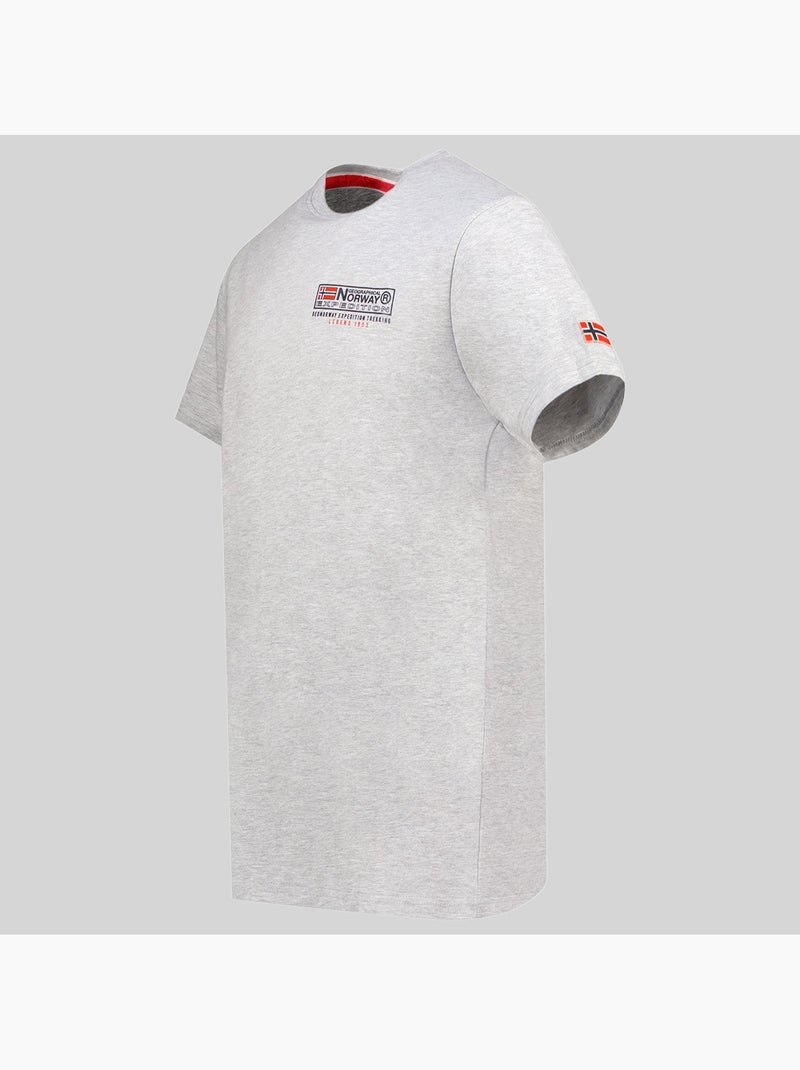 Camiseta joffroy – geographical norway Gris claro - Kiabi