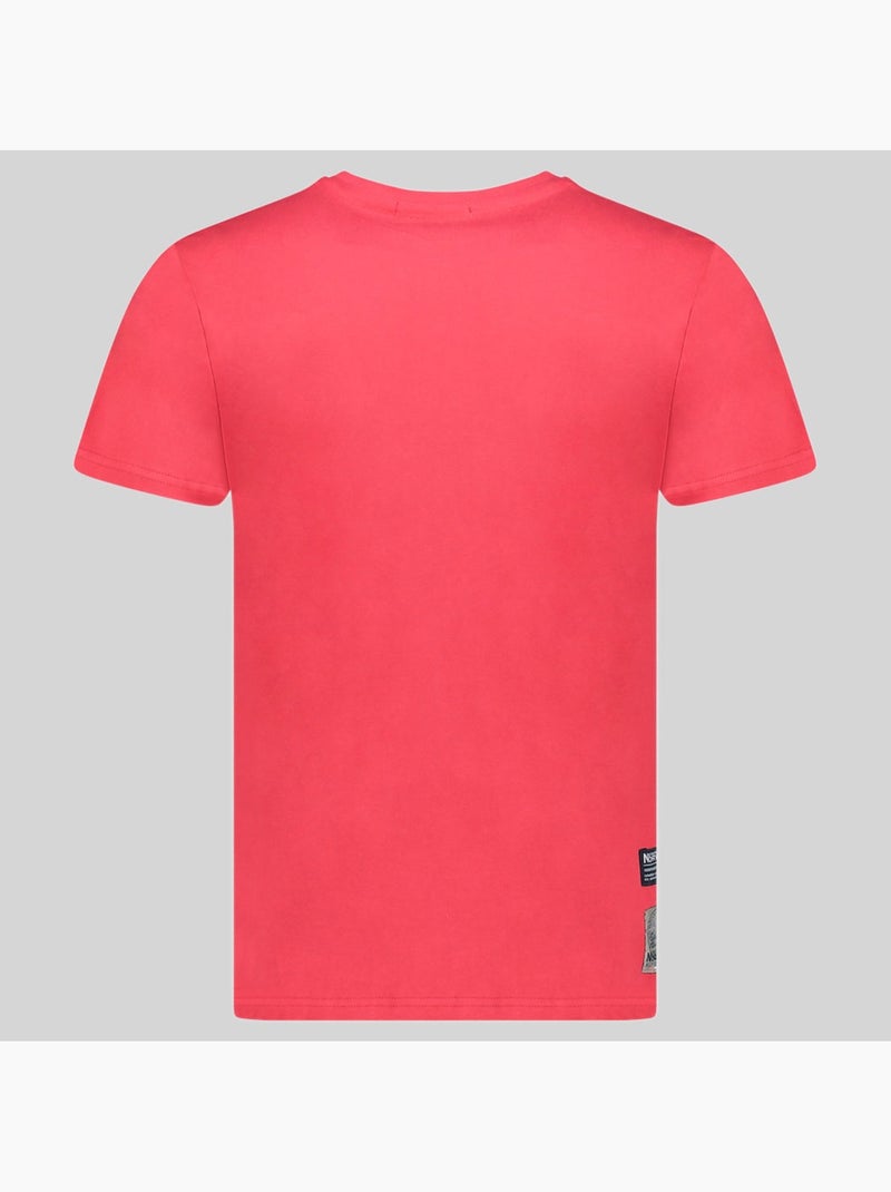 Camiseta joffroy – geographical norway Rojo - Kiabi