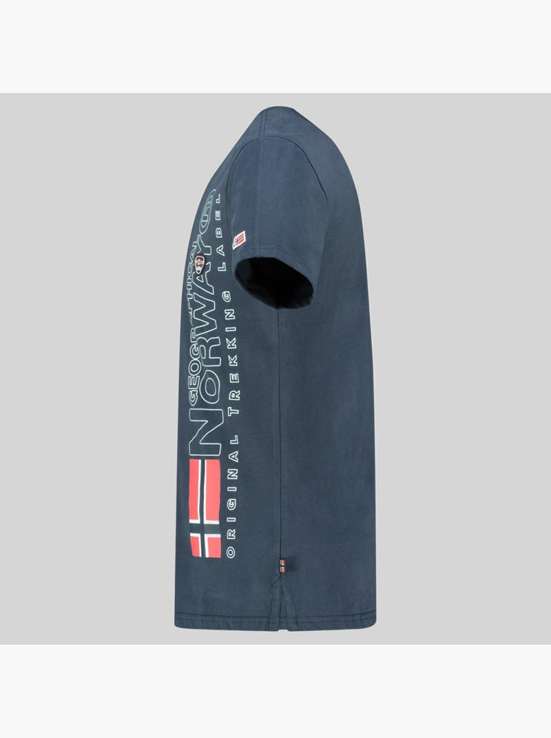 Camiseta jogo – geographical norway Azul marino - Kiabi