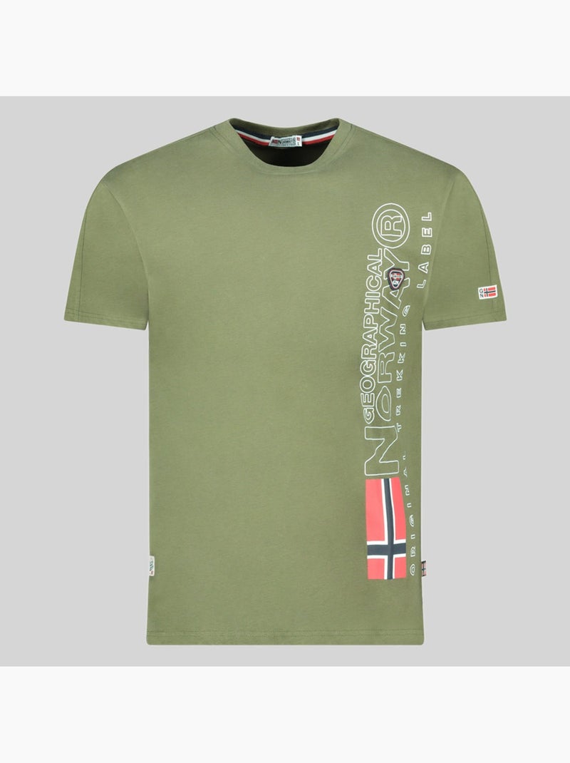 Camiseta jogo – geographical norway Caqui - Kiabi
