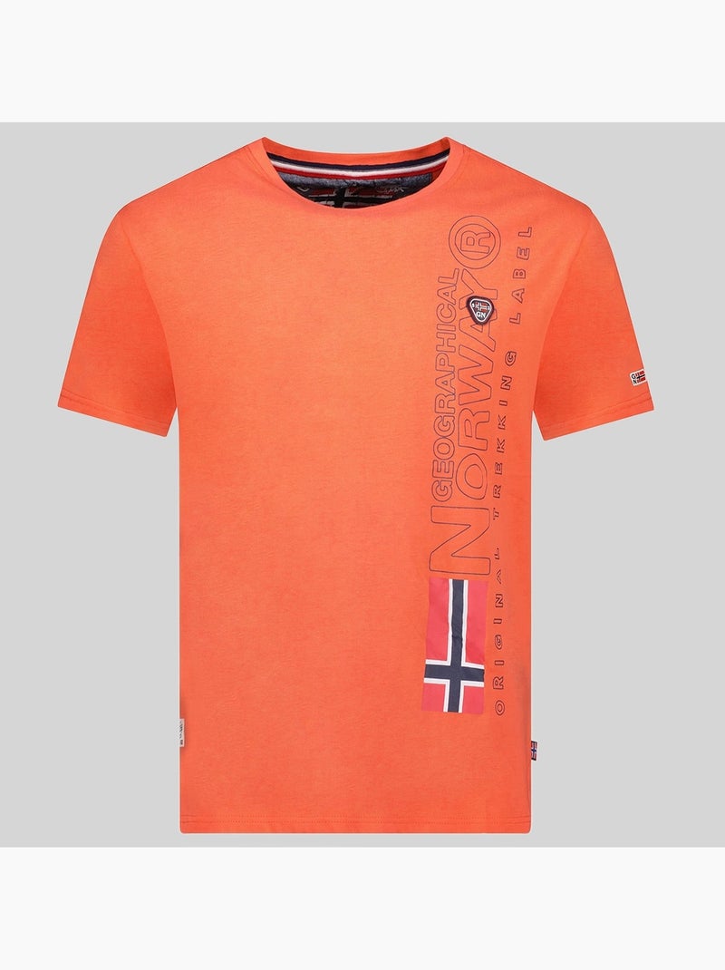 Camiseta jogo – geographical norway Coral - Kiabi