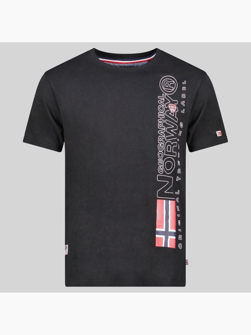 Camiseta jogo – geographical norway Negro - Kiabi