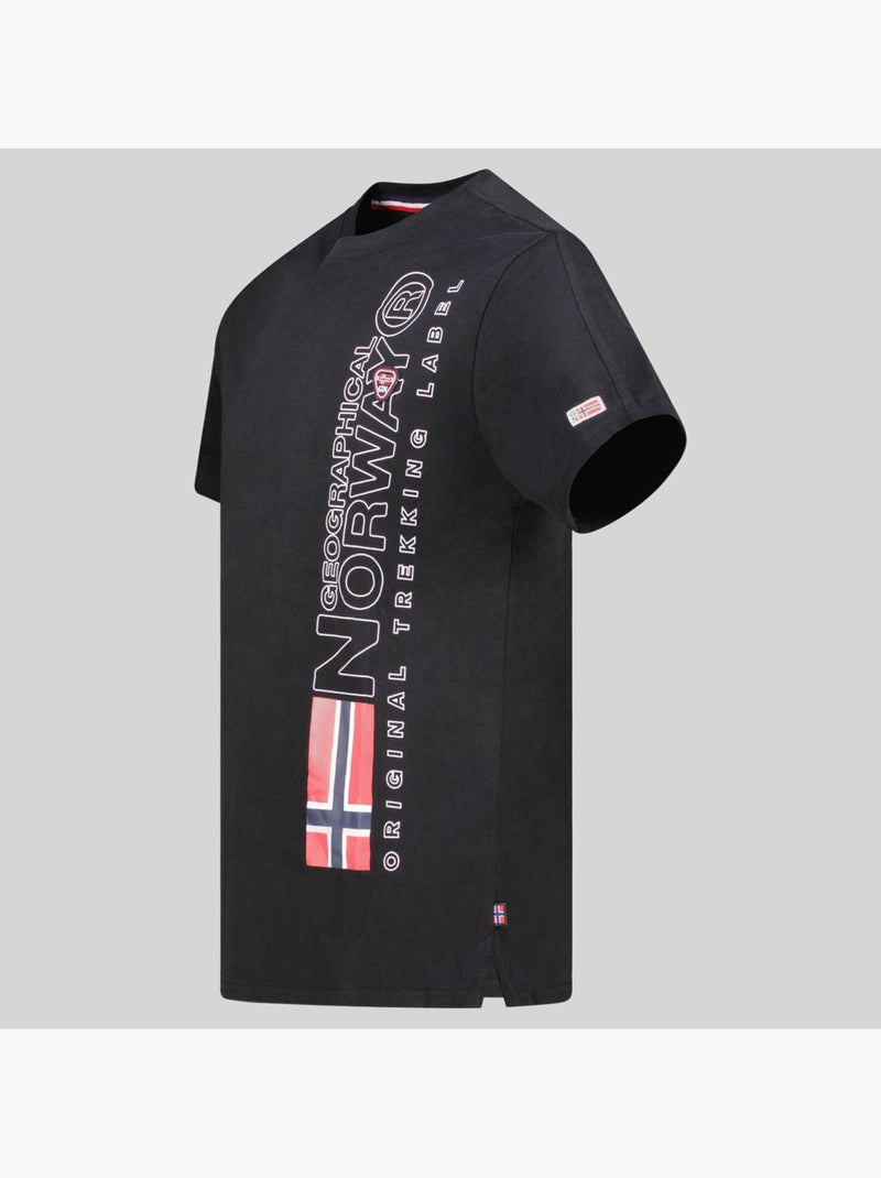 Camiseta jogo – geographical norway Negro - Kiabi