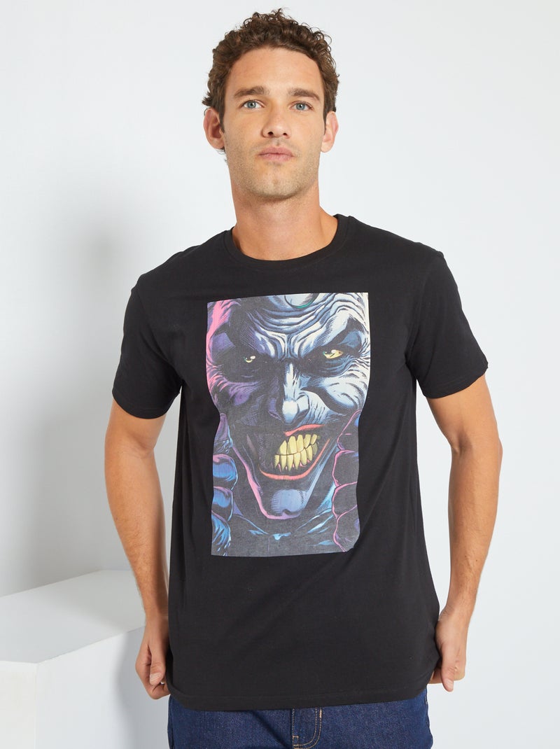 Camiseta 'Joker' 'Batman' de 'DC Comics' negro - Kiabi