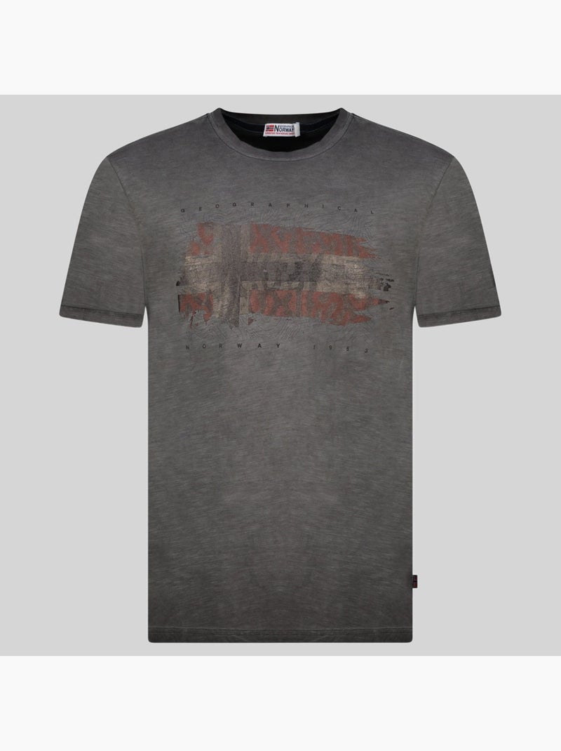 Camiseta jopograph – geographical norway Negro - Kiabi