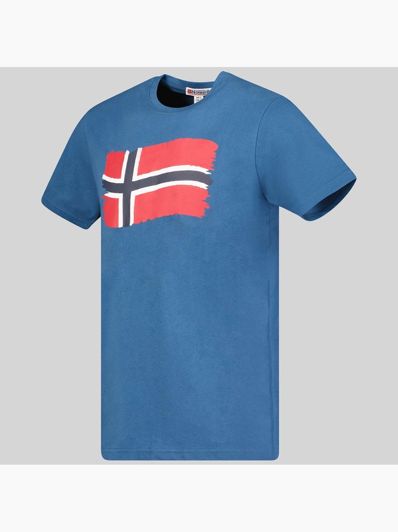 Camiseta jorent – geographical norway Azul - Kiabi