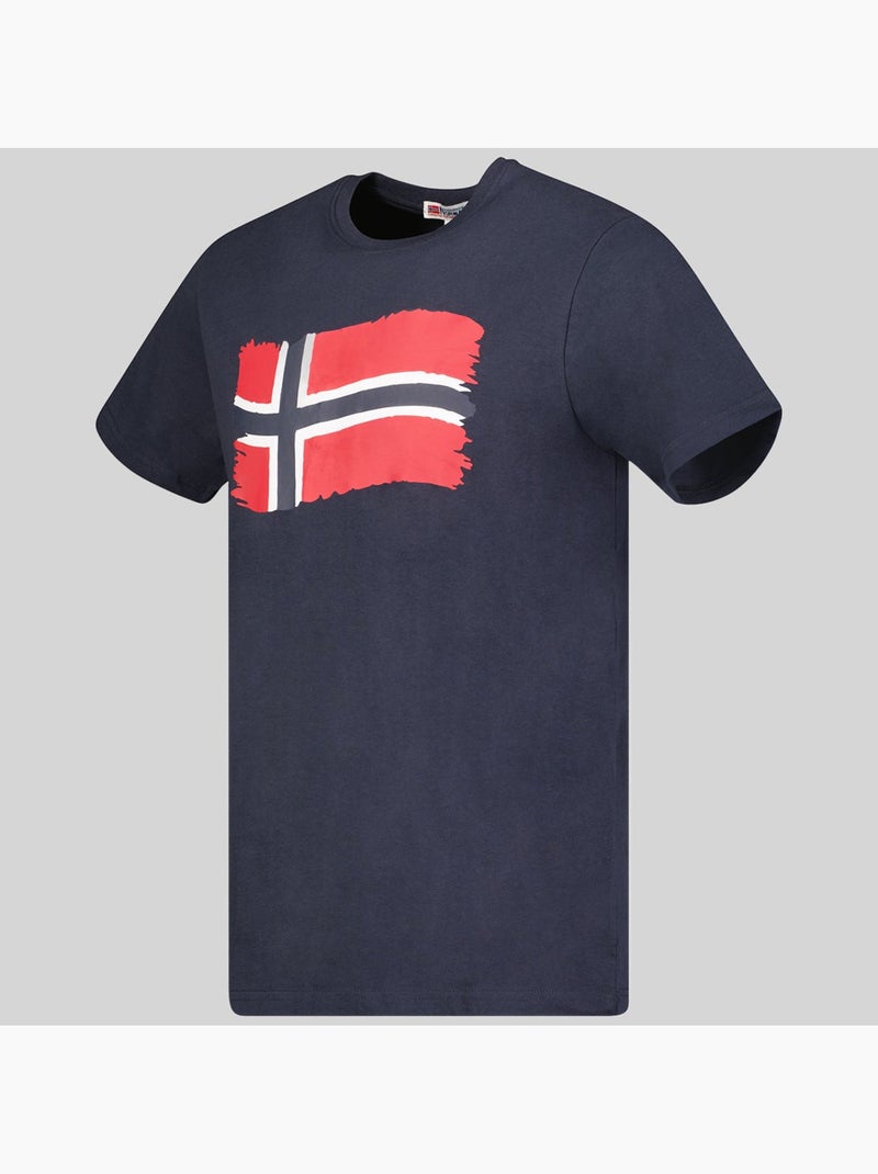 Camiseta jorent – geographical norway Azul marino - Kiabi