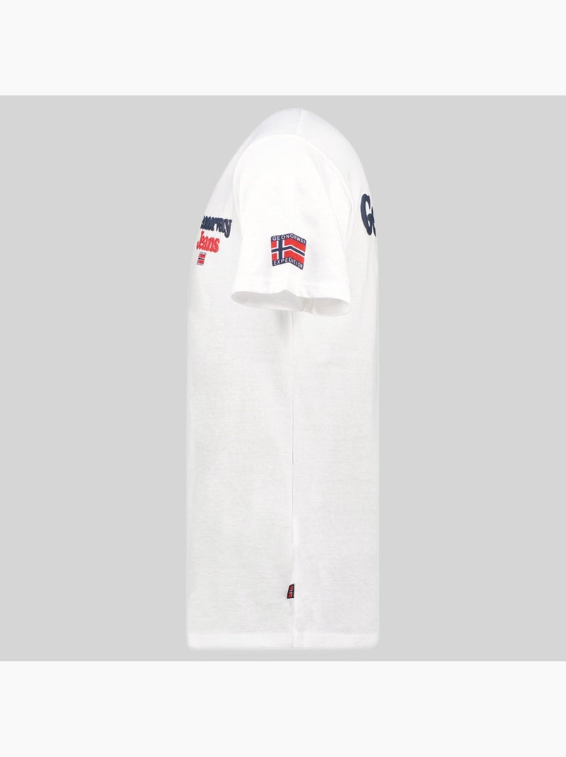 Camiseta joupper – geographical norway Blanco - Kiabi