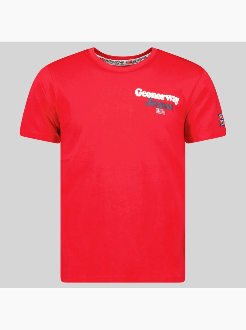 Camiseta joupper – geographical norway Rojo - Kiabi