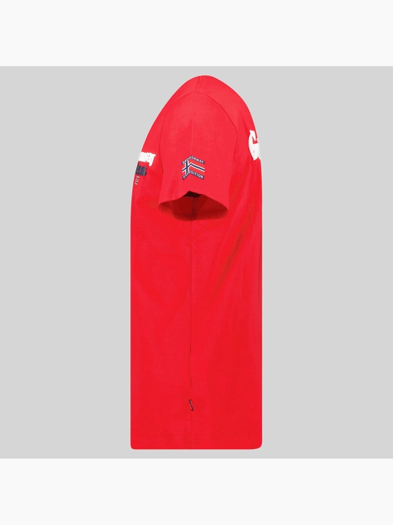 Camiseta joupper – geographical norway Rojo - Kiabi