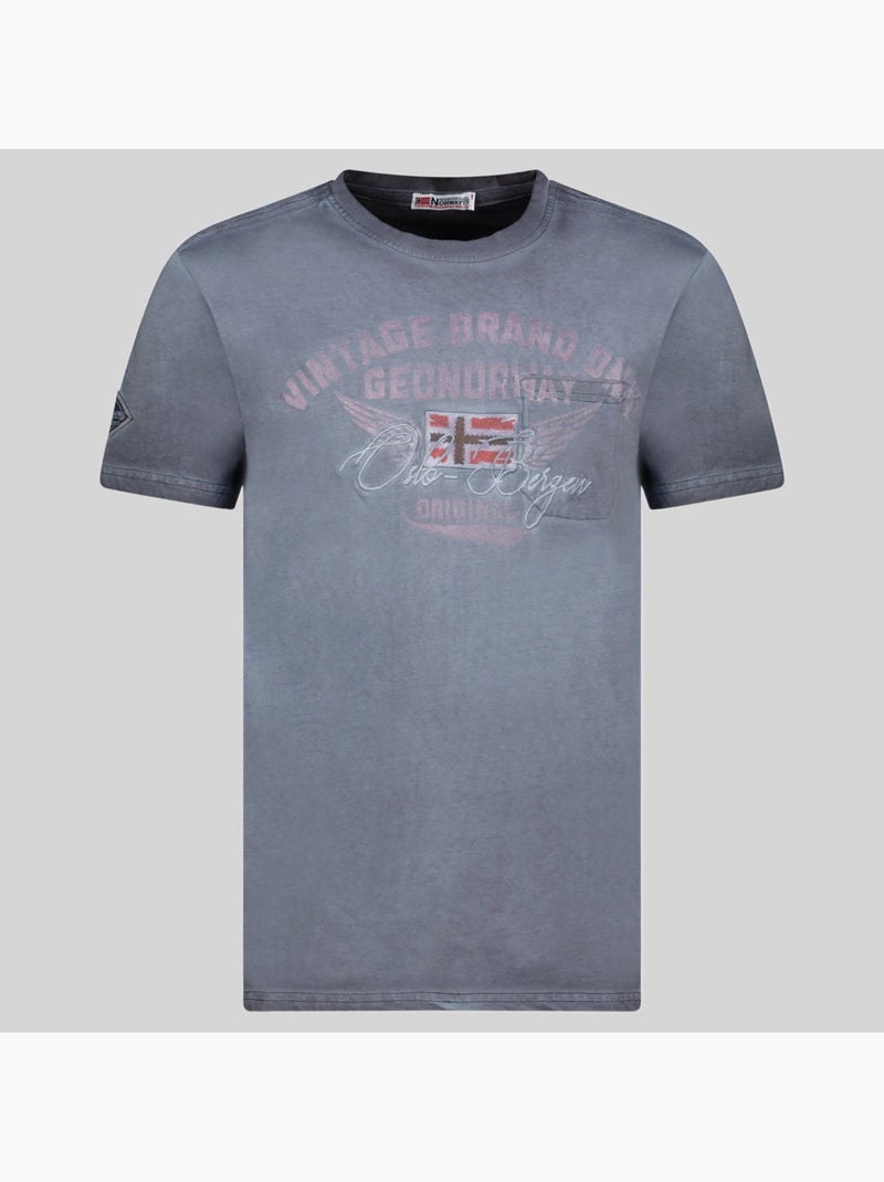 Camiseta jross – geographical norway Azul marino - Kiabi