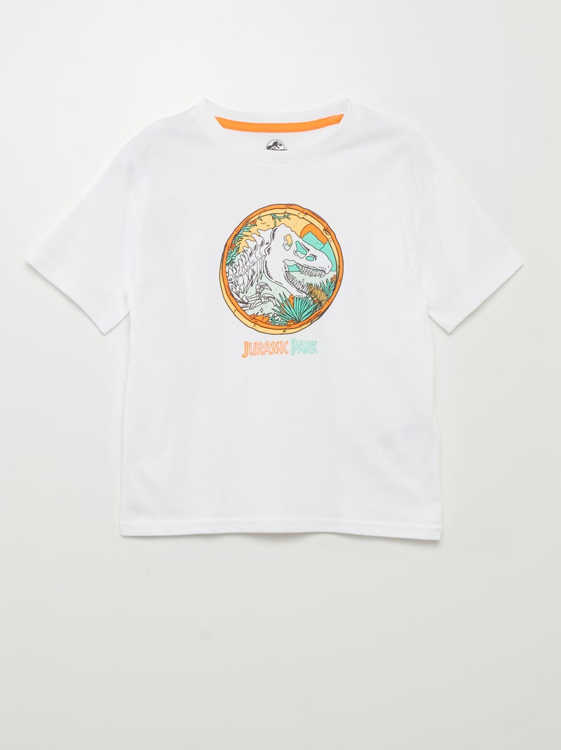 Camiseta 'Jurassic Park' BLANCO - Kiabi