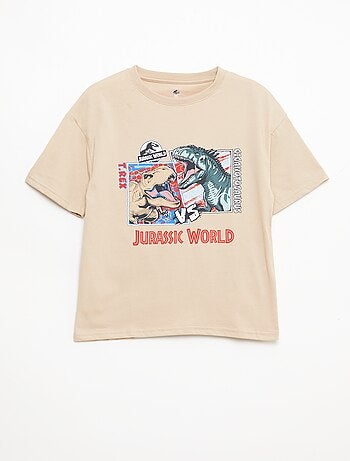 Camiseta 'Jurassic World' de manga corta