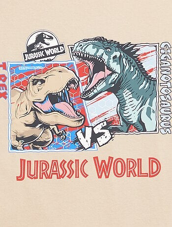 Camiseta 'Jurassic World' de manga corta