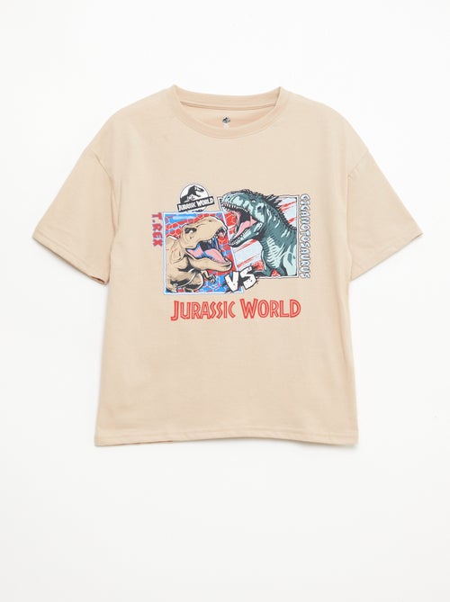 Camiseta 'Jurassic World' de manga corta - Kiabi