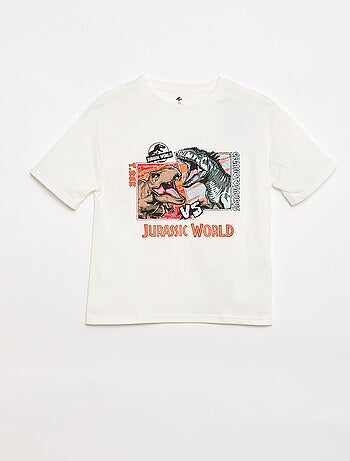 Camiseta 'Jurassic World' de manga corta