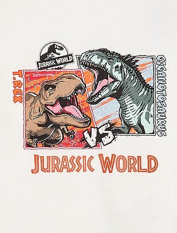 Camiseta 'Jurassic World' de manga corta