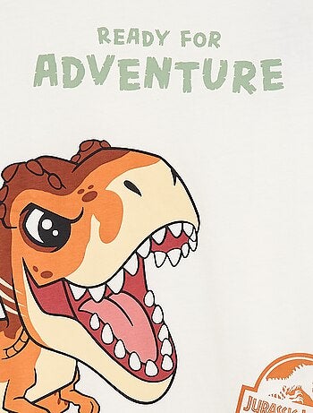 Camiseta 'Jurassic World' de manga corta