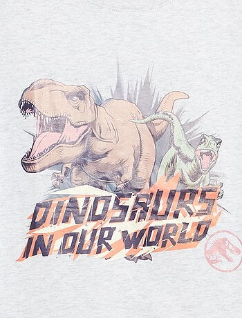 Camiseta 'Jurassic World' de manga corta