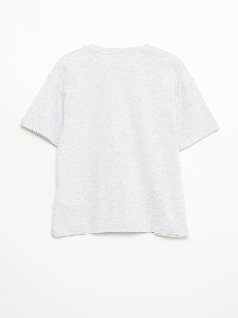 Camiseta 'Jurassic World' de manga corta Gris - Kiabi