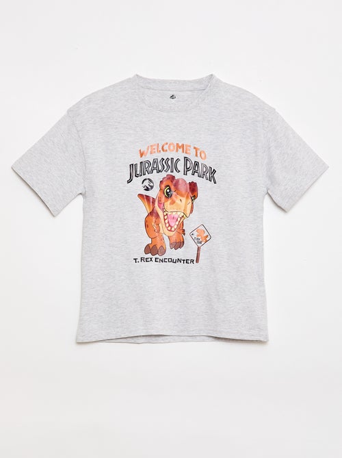 Camiseta 'Jurassic World' de manga corta - Kiabi